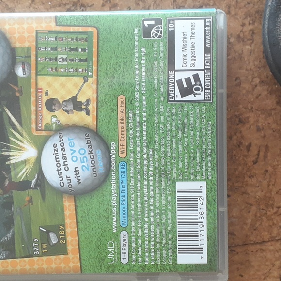 Sony PSP Game "Hot Shots Golf: Open Tee". - Picture 4 of 4